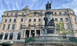 The Louis S. St-Laurent Building (Old Post Office) in Quebec City, Quebec, Canada, on June...
