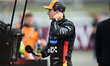 Oscar Piastri of the McLaren F1 Team celebrates after qualifying for the 13th round of the...