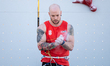 Erik Noya Cardona competes in the IFSC Speed Climbing World Cup at the Main Market Square...