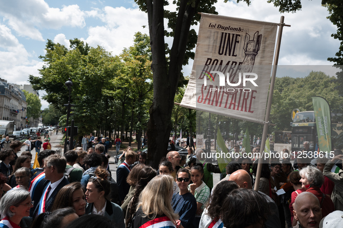 Protest Against The Duplomb Law