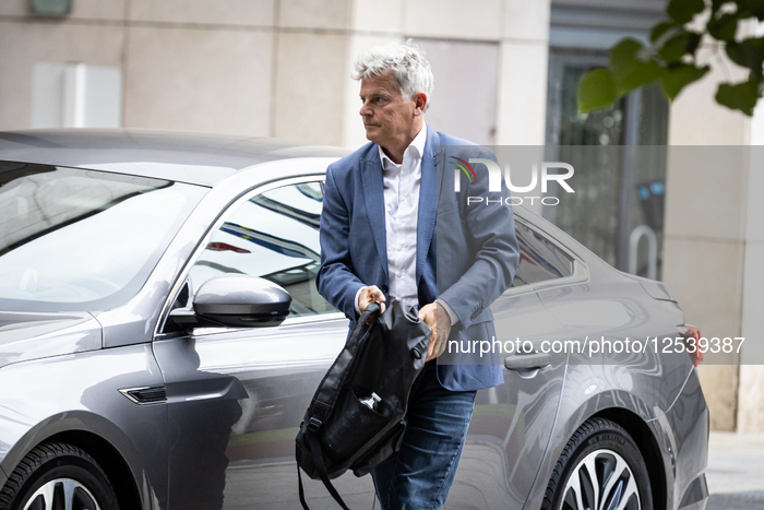 Representatives Of The Communist Party (PCF)  Met With The Ministers Of The French Government At The Ministry Of The Economy And Finance, In Bercy, Paris