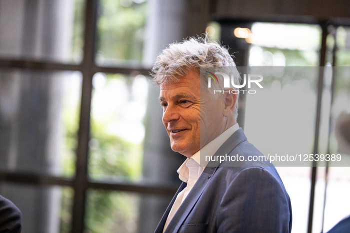 Representatives Of The Communist Party (PCF)  Met With The Ministers Of The French Government At The Ministry Of The Economy And Finance, In Bercy, Paris