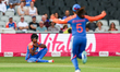 Arundhati Reddy of India takes the catch to dismiss Danni Wyatt-Hodge of England during th...