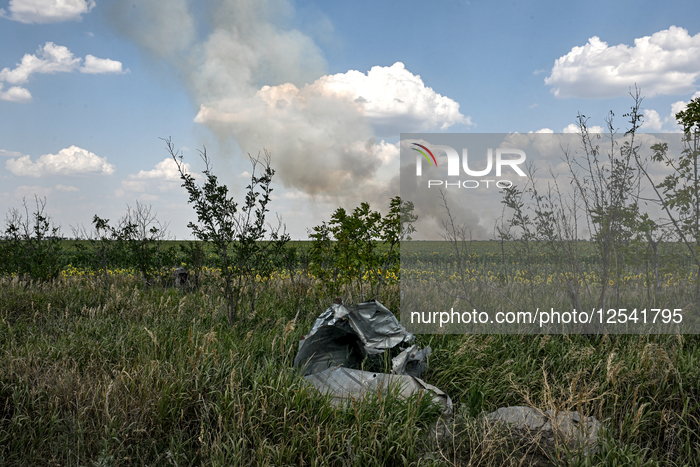 Russian army launches another attack on wheat fields in Zaporizhzhia