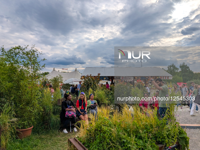 Afternoons At The Summer Tollwood Festival In Munich