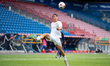 Filip Baniowski plays during the game between Wisla Krakow and Ruch Chorzow in Krakow, Pol...