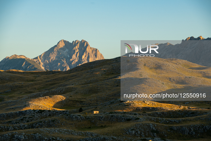 Sunrise In Gran Sasso National Park, Italy