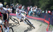 Alex Miller from Namibia competes in the Men's Cross-Country Olympic during the UCI Mounta...