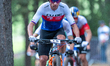 Ondrej Cink from the Czech Republic, representing the team Cube Factory Racing, competes i...