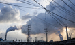 The chimneys of Indonesia Morowali Industrial Park (IMIP), a nickel processing complex in...