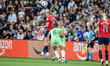 Frida Maanum of Norway is in action at Stade de Geneve in Geneva, Switzerland, on July 16,...