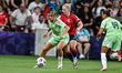 #13 Tuva Hansen of Norway contrasts with #7 Sofia Cantore of Italy in action at Stade de G...