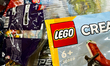Lego packaging are seen in a store in Poland on July 17, 2025. 