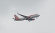 An Airbus A320-214 of EasyJet, a British low-cost company, is photographed on approach to...