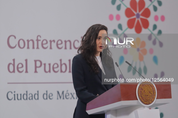 Mexico’s President Claudia Sheinbaum Holds Briefing