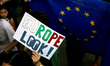 The ''We Continue the Change'' party organizes a protest march from the Palace of Justice...