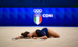 ASSOR Viktoria performs during the race at the FGI Rhythmic Gymnastics World Cup 2025 in U...