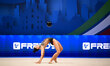 Karolina Havlikova performs during the race at the FGI Rhythmic Gymnastics World Cup 2025...