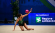 BREZALIEVA Eva performs during the race of the FGI Rhythmic Gymnastics World Cup 2025 in U...