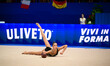 RAMADANI Gresa performs during the FGI Rhythmic Gymnastics World Cup 2025 in Unipol Forum,...