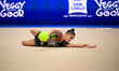 Sofia Raffaeli performs during the FGI Rhythmic Gymnastics World Cup 2025 in Unipol Forum,...