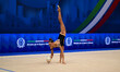 KALLEMAA Carmel performs during the race of the FGI Rhythmic Gymnastics World Cup 2025 in...