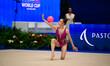 ROGOZHINA Anastasia performs during the race at the FGI Rhythmic Gymnastics World Cup 2025...