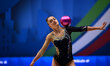 NEUMANN Julia performs during the race of the FGI Rhythmic Gymnastics World Cup 2025 in Un...