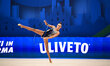 MUNITS Daniela performs during the race at the FGI Rhythmic Gymnastics World Cup 2025 in U...