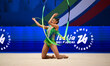 DOMINGOS Barbara  performs during the race of the FGI Rhythmic Gymnastics World Cup 2025 i...