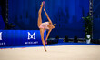 KALLEMAA Carmel  performs during the race of the FGI Rhythmic Gymnastics World Cup 2025 in...