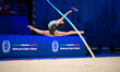 KALLEMAA Carmel  performs during the race of the FGI Rhythmic Gymnastics World Cup 2025 in...