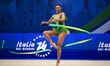 DOMINGOS Barbara  performs during the race of the FGI Rhythmic Gymnastics World Cup 2025 i...