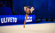 SUMKIN Meital Maayan  performs during the race of the FGI Rhythmic Gymnastics World Cup 20...