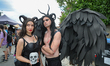 Character at the Unicorn Festival, the fantasy event held in Vinci — birthplace of Leonard...