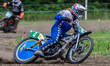 Paul Hammersley (4) competes in the 250cc Class during the ACU Northern Grass Track Riders...