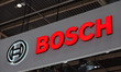 The BOSCH logo is at the 3rd China International Supply Chain Expo in Beijing, China, on J...