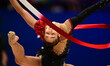 Sofia Raffaeli performs during the FGI Rhythmic Gymnastics World Cup 2025 in Unipol Forum,...