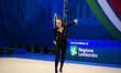 KARIKA Polina performs during the FGI Rhythmic Gymnastics World Cup 2025 in Unipol Forum,...