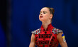ONOFRIICHUK Taisiia performs during the FGI Rhythmic Gymnastics World Cup 2025 in Unipol F...