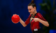 VARFOLOMEEV Darja performs during the FGI Rhythmic Gymnastics World Cup 2025 in Unipol For...