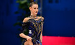 VARFOLOMEEV Darja performs during the FGI Rhythmic Gymnastics World Cup 2025 in Unipol For...