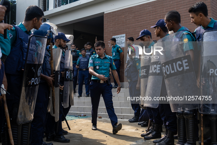 Air Force Training Jet Crash In Dhaka