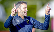 NAC under 21 trainer Johan Gabriels is present during the match between Kozakken Boys and...