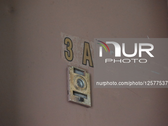 Inside the apartment building on the third floor at 2295 Grand Concourse in Bronx, New York, United States, on July 23, 2025, a woman is fat... by Kyle Mazza/NurPhoto