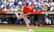Los Angeles Angels pitcher Jake Eder (39) throws during the third inning of the baseball g...