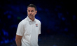 Erik Sullivan, head coach for the United States national team, is seen during the volleyba...
