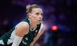 Aleksandra Szczyglowska plays during the volleyball match between Poland and China in Lodz...