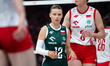 Aleksandra Szczyglowska plays during the volleyball match between Poland and China in Lodz...