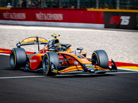 Formula 2 driver Richard Verschoor of MP Motorsport participates in the free practice Grand Prix Formula 2 Spa Francorchamps 2025 at the Cir...